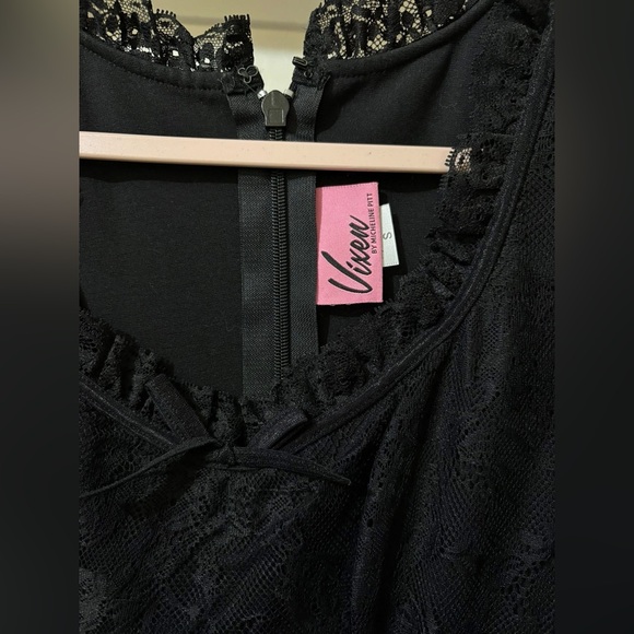 Vixen Decadence Swing Dress in Black - Picture 4 of 4